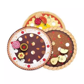 WoodlandToys Юный кондитер "Пицца-Пирог-Торт-2", 117302