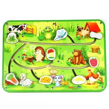 WoodlandToys Лабиринт - пара Животные 3, 114103