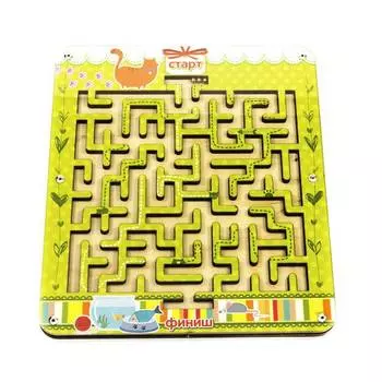 WoodlandToys Лабиринт с шариками, большой, 018206