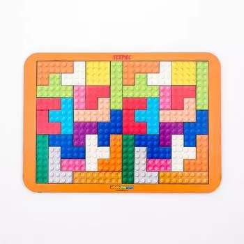 WoodlandToys Логическая игра Тетрис большой "Конструктор" 065108