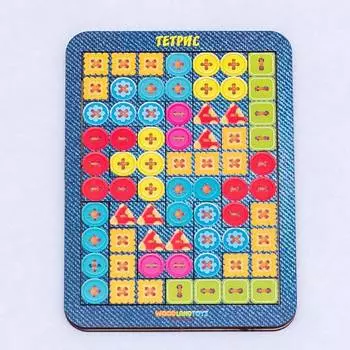 WoodlandToys Логическая игра Тетрис малый "Пуговки"