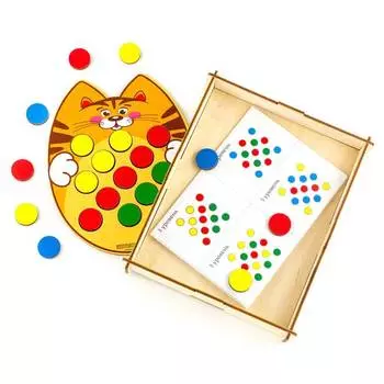 WoodLandToys Мозаика "Кот"