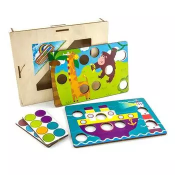 WoodLandToys Мозаика "Морское путешествие"