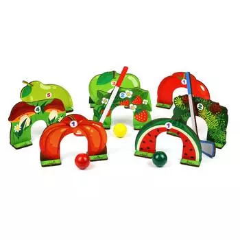 WoodlandToys Настольная игра "Гольф. Плоды"
