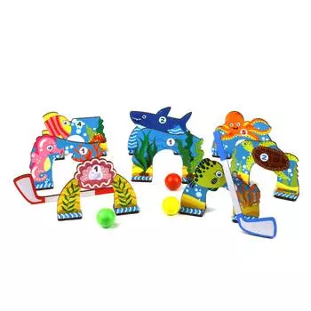 WoodlandToys Настольная игра "Гольф. Морские обитатели"