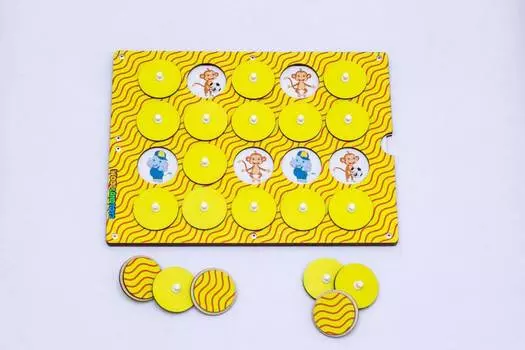 WoodlandToys Обучающий планшет "Мемори. Животные", 123101