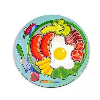 WoodlandToys Пазл-головоломка "Завтрак"