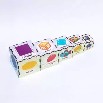 WoodLandToys Сортер-пирамидка "Формы 1"