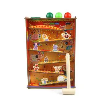 WoodlandToys Стучалка "Горки. Цирк"