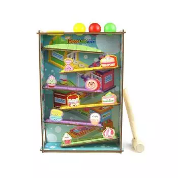 WoodlandToys Стучалка "Горки. Сладости"