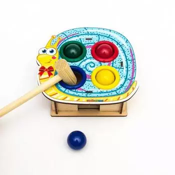 WoodlandToys Стучалка Улитка