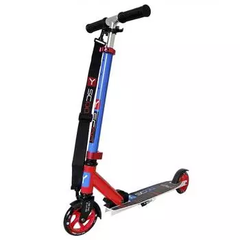 Y-SCOO Самокат RT 125 mini city Montreal, красно-синий