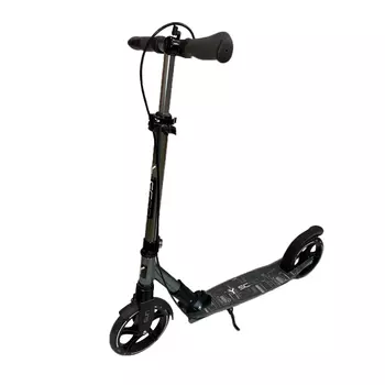 Y-SCOO Самокат RT 205 GUN с ручным тормозом черный