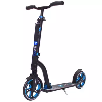 Y-SCOO Самокат RT 215 MONTEREY с 2 амортизаторами голубой/черный