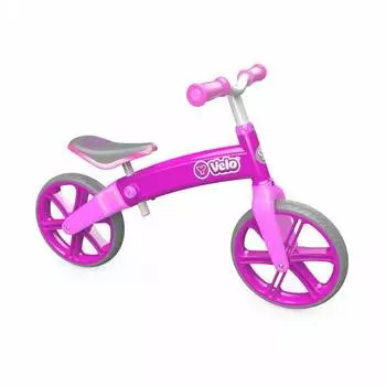 Yvolution Беговел Velo Balance, розовый