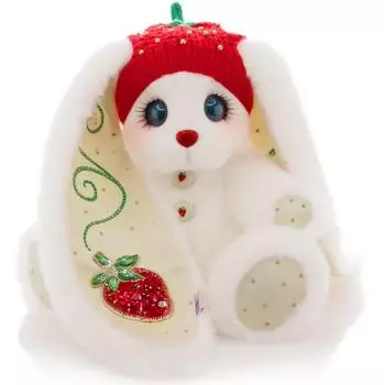 Зайка Piglette "Клубничка", 33 см