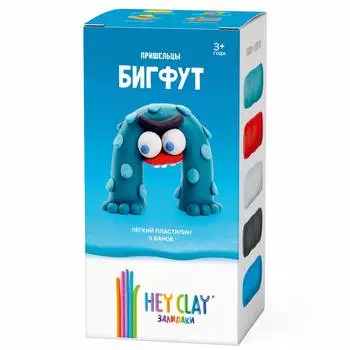 Залипаки HEY CLAY пластилин "Бигфут"