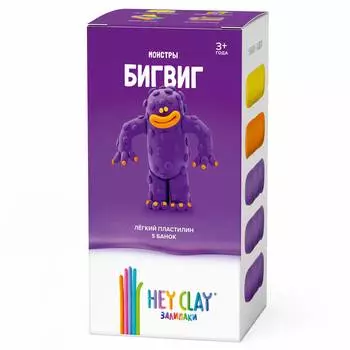 Залипаки HEY CLAY пластилин "Бигвиг"