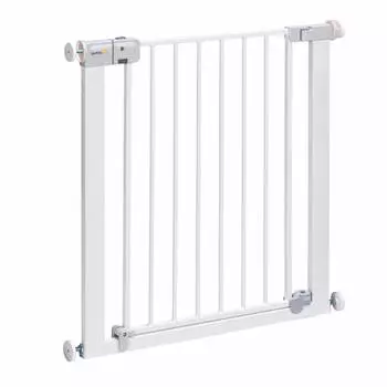 Защитный металлический барьер-калитка Safety 1st Auto Close, 73-80 см, белый