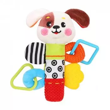 Жирафики Пищалка с погремушками "Щенок"