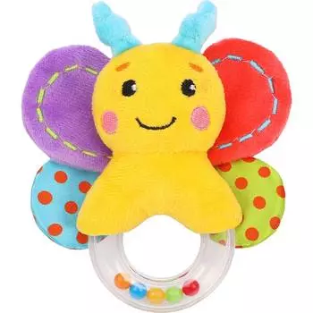 Жирафики Погремушка "Бабочка"