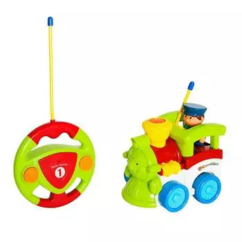 Жирафики Радиоуправляемая игрушка "Паровозик"