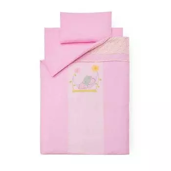 Золотой гусь Комплект постельного белья "Сладкий сон", розовый