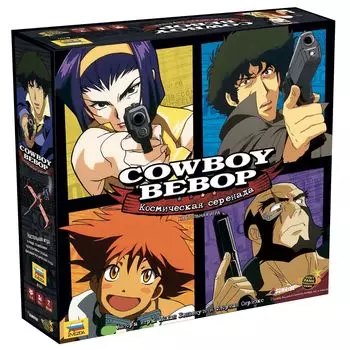 ZVEZDA Настольная игра "Cowboy Bebop. Космическая серенада"