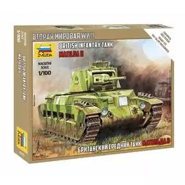 ZVEZDA Сборная модель Британский средний танк Матильда II