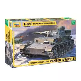 ZVEZDA Сборная модель Немецкий средний танк Т-IV E