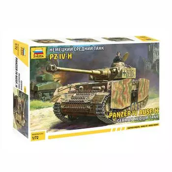 ZVEZDA Сборная модель Немецкий средний танк Т-IV H