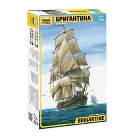 ZVEZDA Сборная модель "Бригантина"