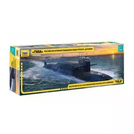 ZVEZDA Сборная модель Российская атомная подводная лодка "Тула"