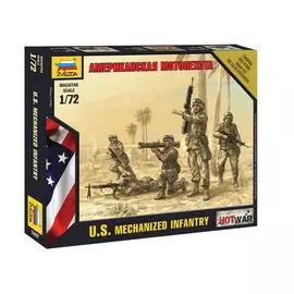 ZVEZDA Сборные солдатики Американская мотопехота