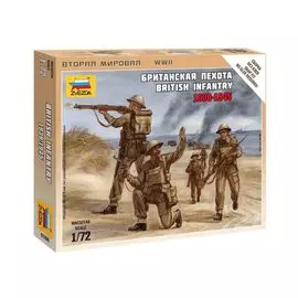 ZVEZDA Сборные солдатики Британская пехота