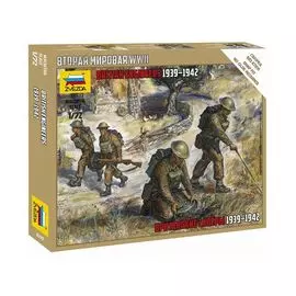 ZVEZDA Сборные солдатики Британские сапёры