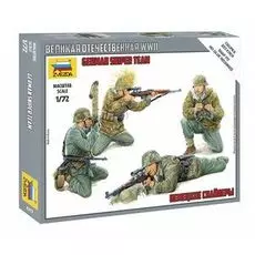 ZVEZDA Сборные солдатики Немецкие снайперы