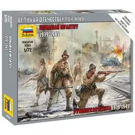 ZVEZDA Сборные солдатики Румынская пехота 1939-1945 г.