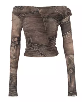 эластичный топ BLUMARINE