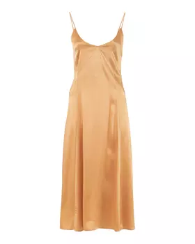 атласное платье миди Sfizio