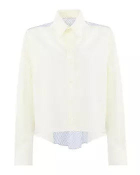блуза с вставкой на спине MM6 Maison Margiela