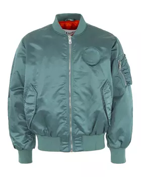 бомбер из атласного tudes