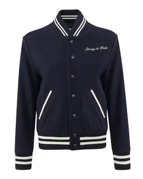 бомбер из шерсти Sporty & Rich