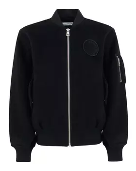 бомбер с нашивкой tudes