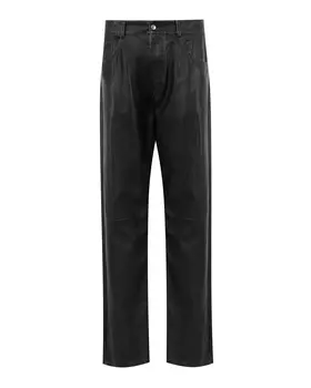 брюки из эко-кожи MSGM