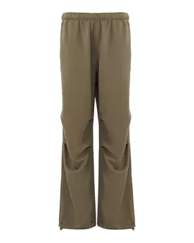 брюки со складками на коленях MM6 Maison Margiela