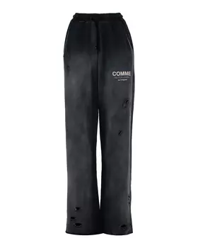 брюки с эластичным поясом-кулиской COMME des FUCKDOWN