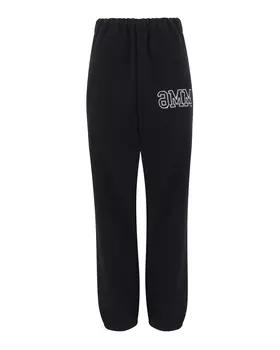 брюки с вышивкой MM6 Maison Margiela