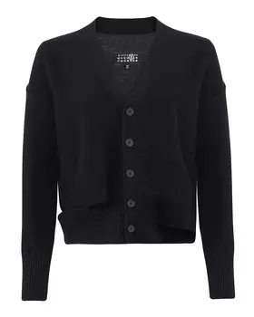деконструированный кардиган MM6 Maison Margiela