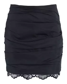 драпированная юбка мини ROZIE